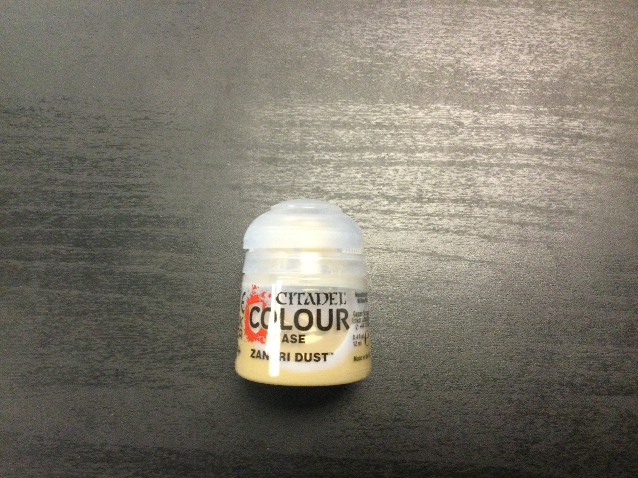 Citadel Colour Base Zandri Dust - WiredVillage Games - Games Workshop